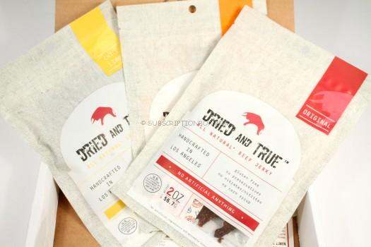 Dried and True Beef Jerky August 2016 Review