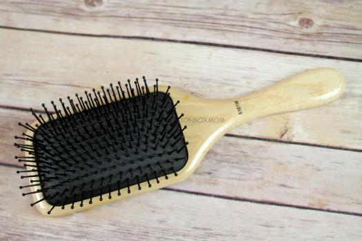 Salon Quality Wood Brush in Paddle