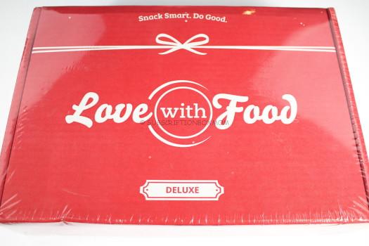 Love with Food August 2016 Deluxe Box Review 