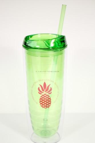 Double Walled Pineapple Tumbler 