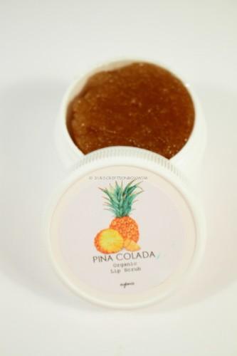 Orglamix Pina Colada Lip Scrub