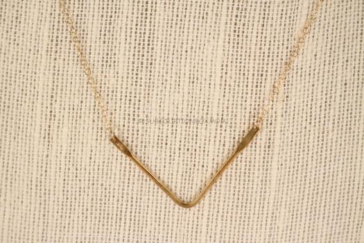  Wishbone Pendant Necklace by Tribe Alive, Honduras 