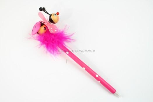 Swirly Ladybug Pen