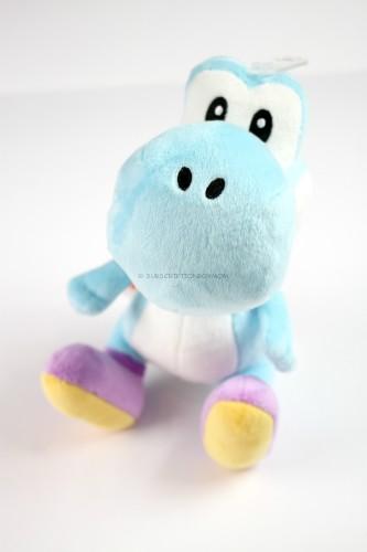 Little Buddy Toys Nintendo Official Super Mario Light Blue Yoshi Plush