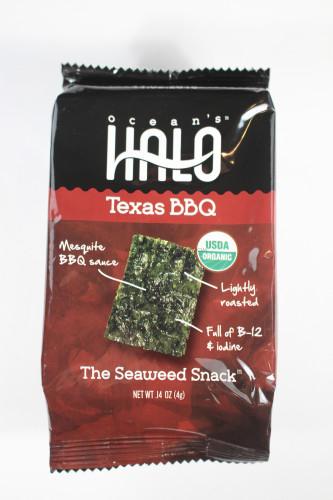 Ocean's Halo Seaweed Snacks in Texas BBQ 