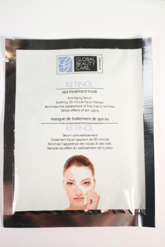 Global Beauty Care Retinol Spa Treatment Mask 