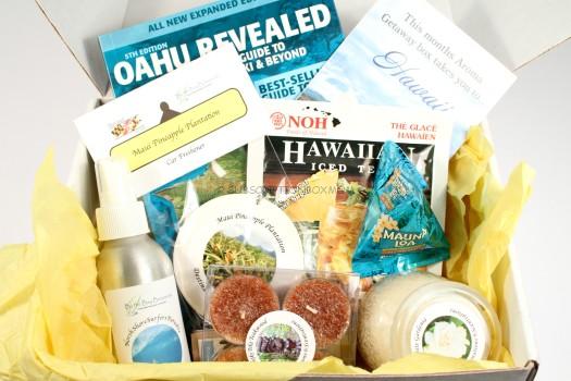 Aroma Getaway Hawaii Subscription Box Review