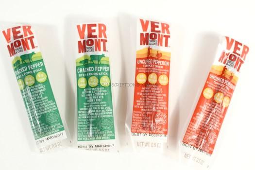 Vermont Smoked & Cure Mini Meat Sticks 