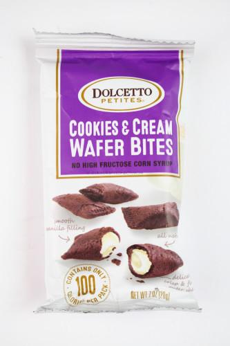 Dolcetto Petites Cookies & Cream Wafer Bites 