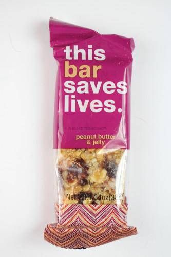 This Bar Saves Lives Peanut Butter & Jelly