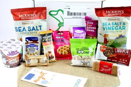 SnackSack August 2016 Review