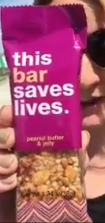 This Bar Saves Lives - Peanut Butter & Jelly