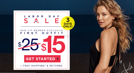 Fabletics Labor Day Coupon 2016