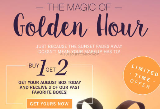 Glossybox Buy 1 Get 2 FREE