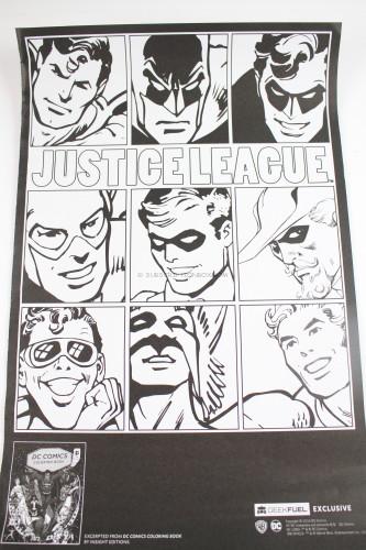 DC Comics Coloring Posters 