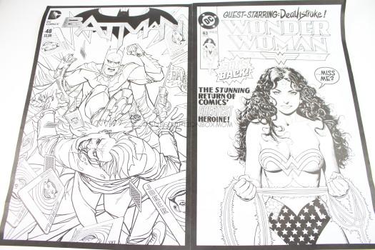 DC Comics Coloring Posters 