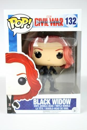 Funko POP Marvel: Captain America 3: Civil War Action Figure - Black Widow 