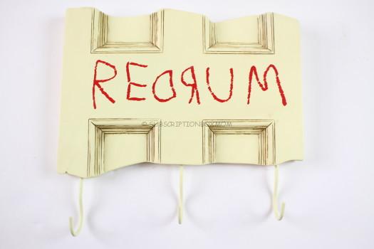 EXCLUSIVE The Shining "REDRUM" Key Hook