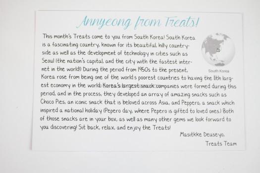 Background on South Korea