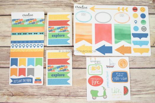 Creative Mercantile Sticker Sheets and Kindness by Emma