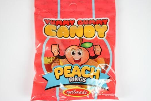 Wellmade Yummy Gummy Peach Rings