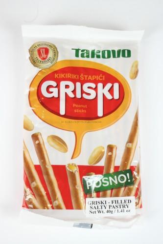 Griski Kiki Stapici Pretzels Sticks Peanut