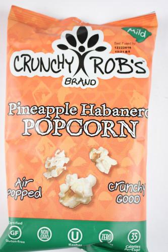 Crunchy Rob's Brand Pineapple Habanero Popcorn