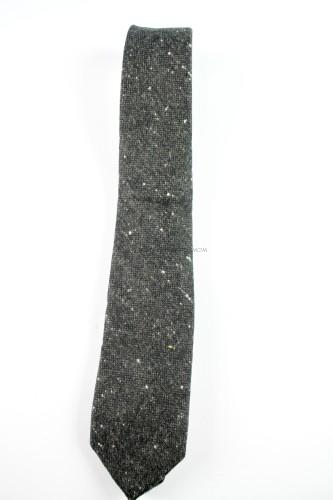 Curated Basics Speckled Charcoal Tweed Tie