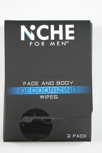 Niche For Men Deodorizing Wipes