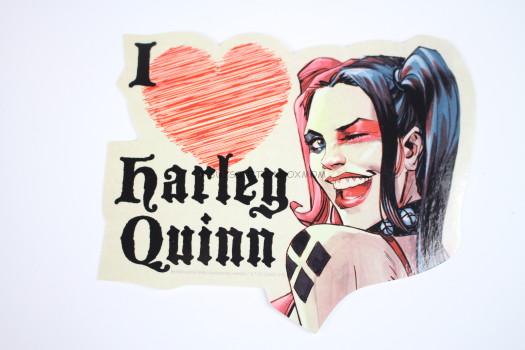 I Love Harley Quinn Sticker