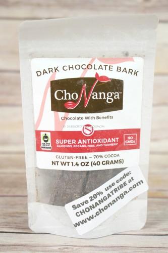 Chonanga Super Antioxidant Dark Chocolate Bark