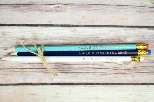 The Happiness Planner Inspirational Pencils
