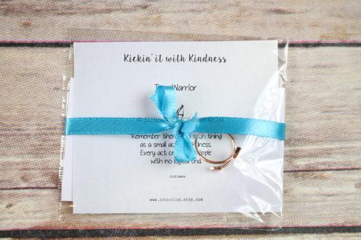 Kickin' it with Kindness Lovassion Ring