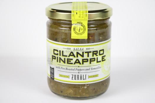 Cilantro Pineapple Salsa with Roasted Peppers and Tomatillos by Zukali Mexican Gourmet
