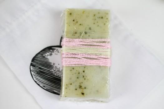 Green Tea Peppermint Sugar Soap