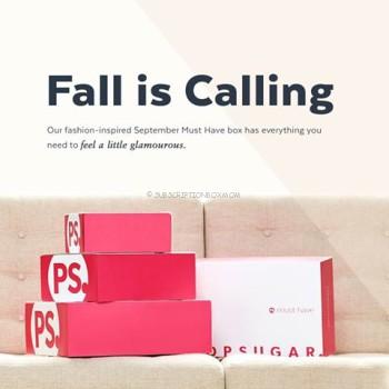 POPSUGAR Must Have Box September 2016 Theme Spoilers