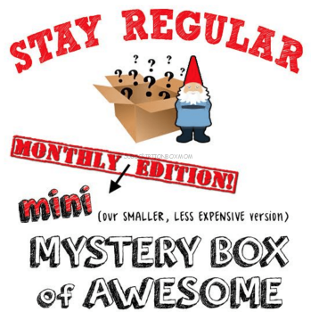 Stay Regular Mini Monthly Mystery Box October 2016 Spoiler