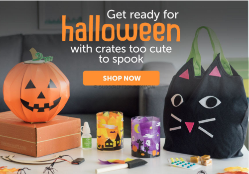 Free Shipping on Kiwi Crate Halloween Boxes