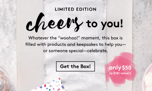 Birchbox Limited Edition Cheers to You Box