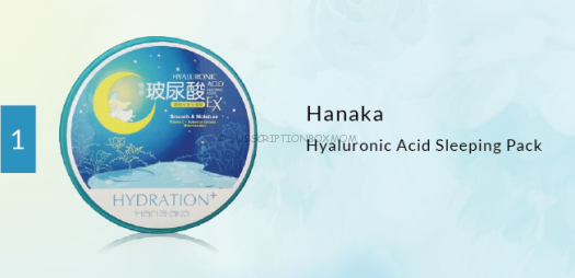 Hanaka Hyaluronic Acid Sleeping Pack