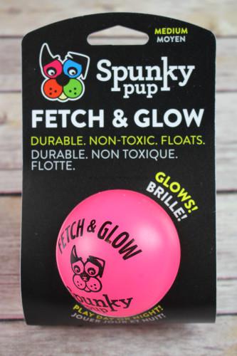 Spunky Pup Fetch and Glow Ball