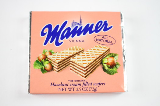 Manner All Natural Hazelnut Cream Filled Wafer 