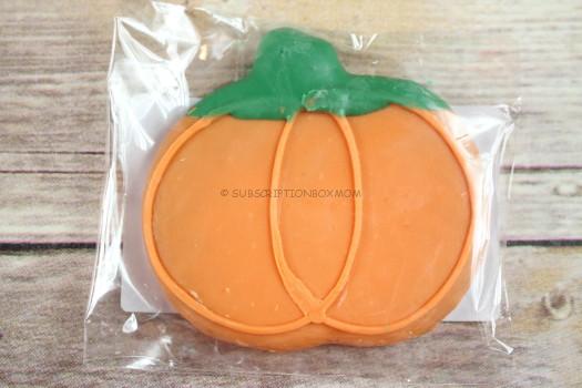 Preppy Puppy Pumpkin Gourmet Cookie