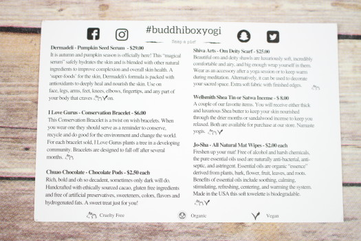 Information Card