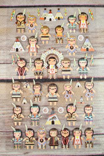 Native American Stickers