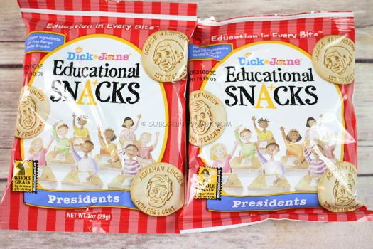 Dick + Jane Baking Company Presidents Educational Snacks