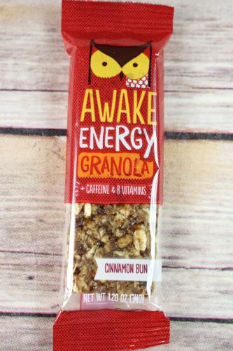 Awake Energy Granola Cinnamon Bun