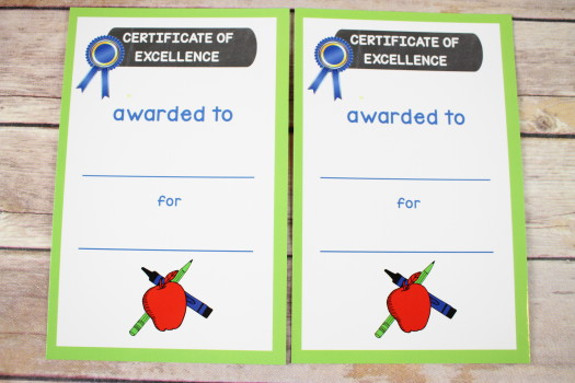 Certificate of Excellence