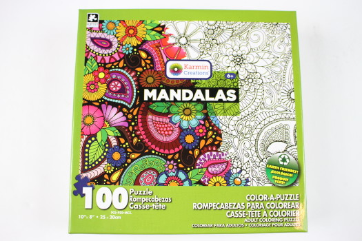 Mandalas 100 pcs Color-a-Puzzle by Creative Color