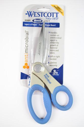 Westcott Soft Handle Bent Scissors With Anti-microbial Protection